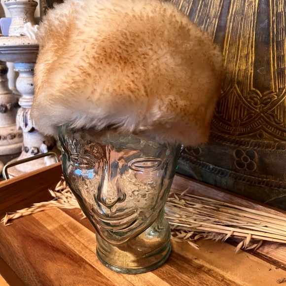 Vintage 1960s Midmod Halper Brothers Exclusive Handmade Italian Lambs Wool Hat - Picture 7 of 9